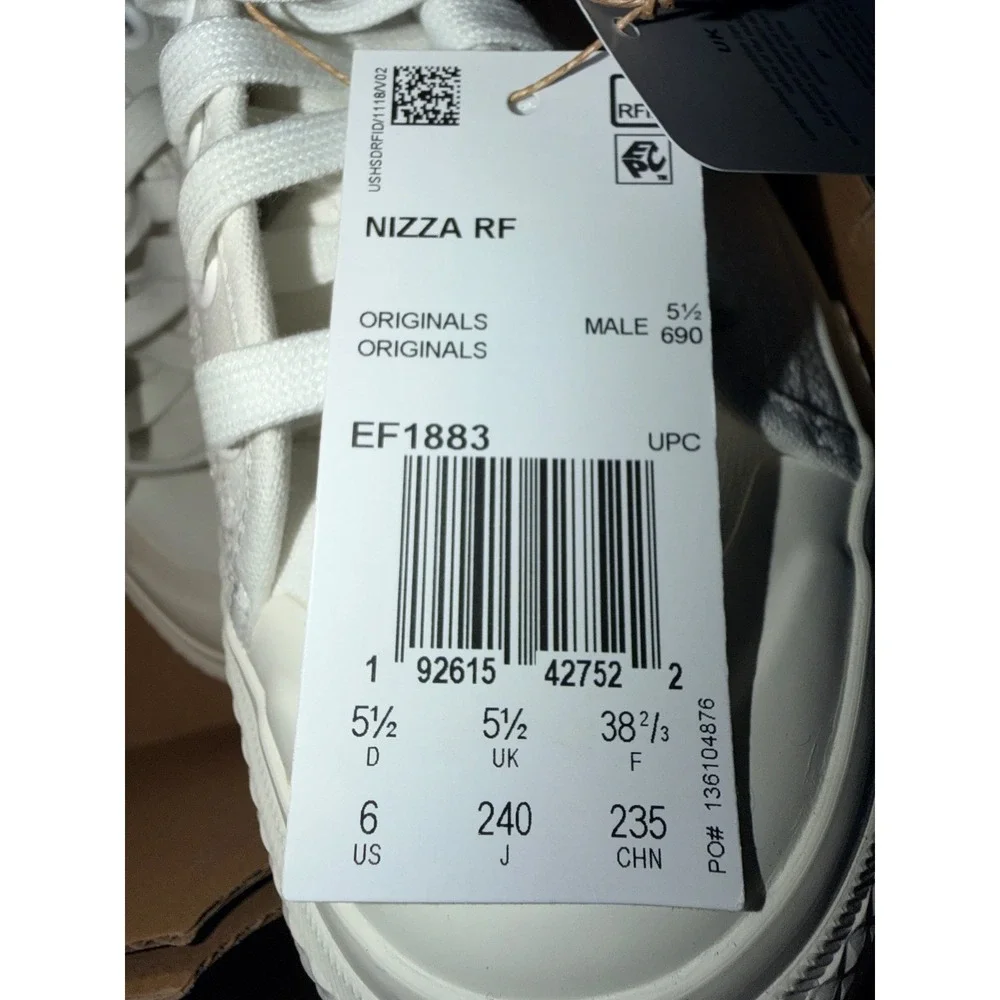 Adidas Originals Nizza RF Men's 6 Athletic Shoe Sneakers Footwear Trainers #883